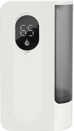 Automatisk såpepumpe 500 ml veggmontert berøringsfri geldispenser IPX5 - hvit