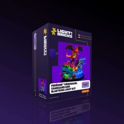 Light My Bricks™ Pokémon Venusaur, Charizard og Blastoise lyssett