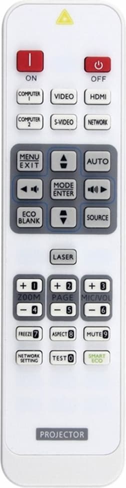 Fjernkontroll Erstatning for BENQ Projector