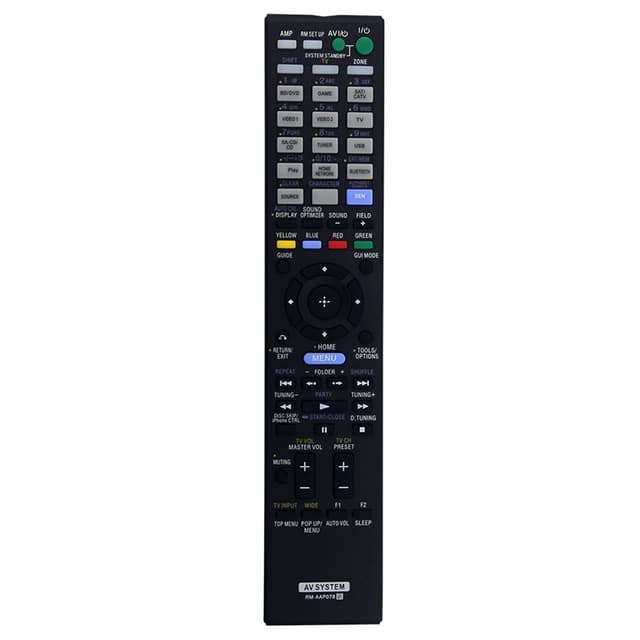 Fjärrkontroll Ersättning för RM-AAP078 För Sony DVD