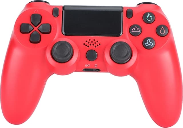 Trådlös spelkontroll för Sony PS4 Bluetooth Gamepad med Vibration
