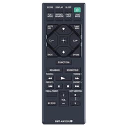 Fjärrkontroll Ersättning för RMT-AM330U För Sony Home Audio System