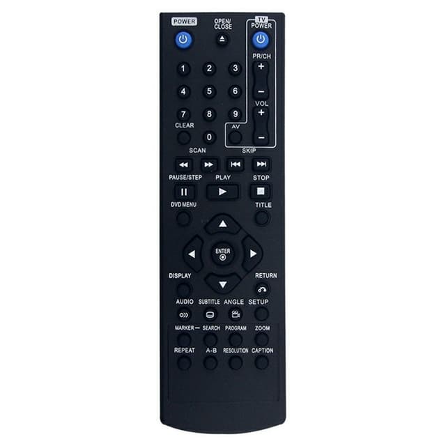 Fjärrkontroll Ersättning för COV33662806 För LG DVD Spelare