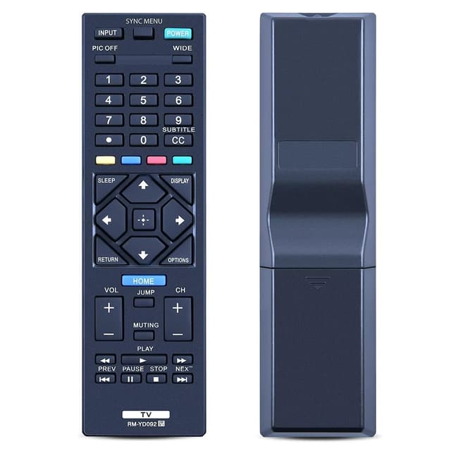 Fjärrkontroll Ersättning för RM-YD092 För Sony TV