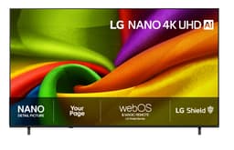 LG 85" NU850 4K NanoUHD TV (2026)