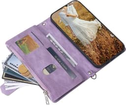 Til Samsung Galaxy S26+ 5G Zipper Wallet Case Rhombus Telefoncover