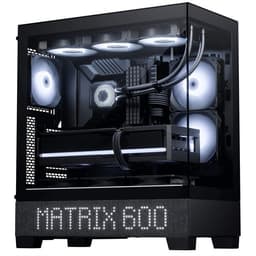 Phanteks XT View ATX LED Matrix PC-kabinett (kullsort)