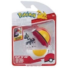 Pokémon Clip N Go - Blitzle med hurtig bold (PKW4149)