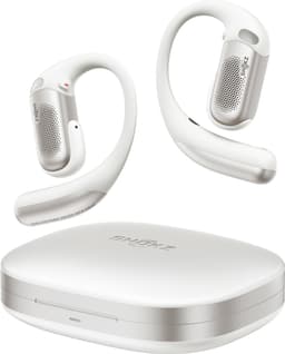 Shokz OpenFit true wireless open-ear hovedtelefoner (hvid)