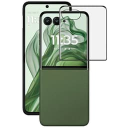 IMAK 3D Buet Bageste Skærmbeskyttelse i Hærdet Glas til Motorola Razr 70 Ultra - Sort