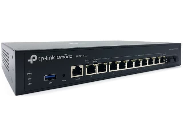 TP-Link Omada ER7412-M2 V1 Router 12-ports switch - Elgiganten