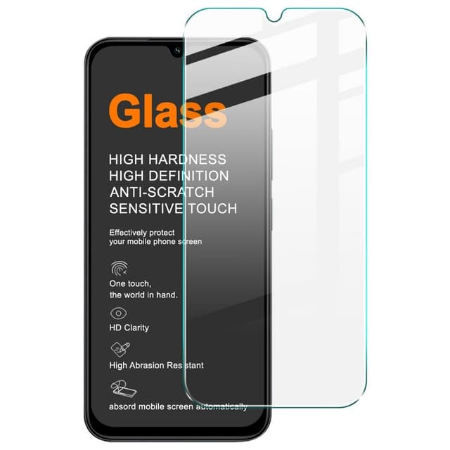 IMAK H Series Skærmbeskyttelse i Hærdet Glas til Xiaomi Redmi A7 Pro 4G - Gennemsigtig