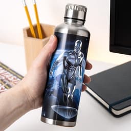 Paladone Silver Surfer-vannflaske i metall