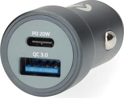 Nedis Billaddare | 1.5 / 1.67 / 2.0 / 2.22 / 3.0 A | Antal utgångar: 2 | Port typ: USB-A / USB-C™ | Automatiskt val av Spänning