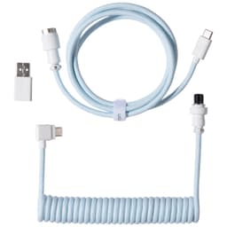 Keychron Spiralkabel Aviator Vinklet 8K USB-kabel (Gul)