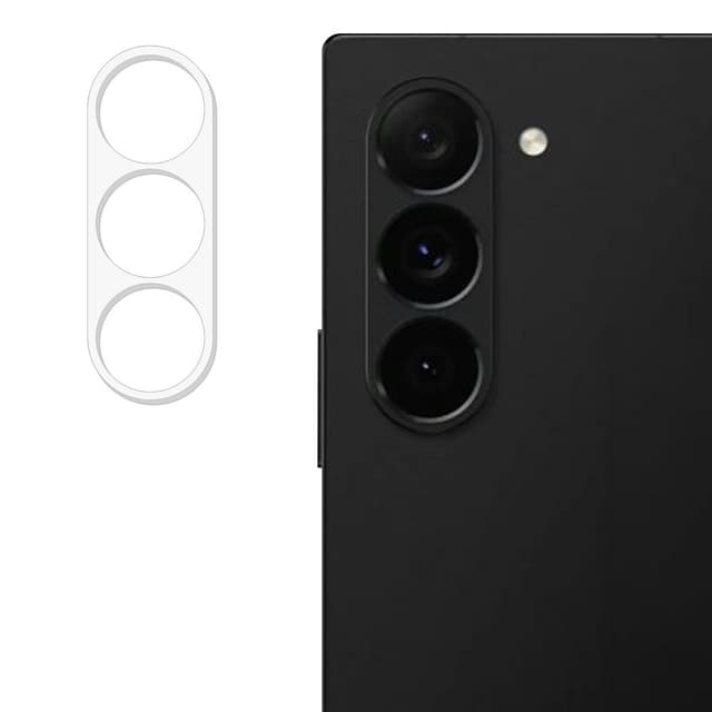 SKALO Samsung Z Fold7 Kamerabeskyttelse Hærdet Glas - Gennemsigtig