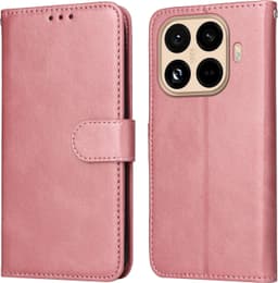 SKALO Xiaomi 15T Pro PU-læder Flip Cover - Pink