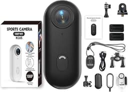 4K Mini handsfree bodycam, POV-kamera, HD 1080p mini bärbar actionkamera med ljud