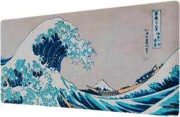 Grupo Erik Den Store Bølge Ved Kanagawa Hokusai XL musemåtte
