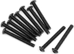Button Head Screw M3X25Mm (10Pcs)
