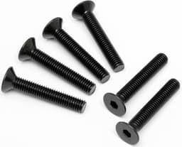 Flat Head Screw M5X30Mm (Hex Socket/6Pcs)