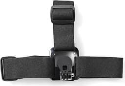 Nedis Action Kamera Fäste | Huvud Strap | Svart