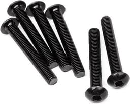 Button Head Screw M5X35Mm (Hex Socket/6Pcs)