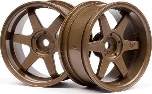 HPI Te37 Wheel 26Mm Bronze (0Mm Offset)