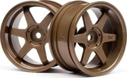 HPI Te37 Wheel 26Mm Bronze (0Mm Offset)