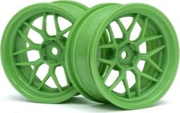 Tech 7 Wheel Green 52X26X+6Mm Offset (2Pcs)