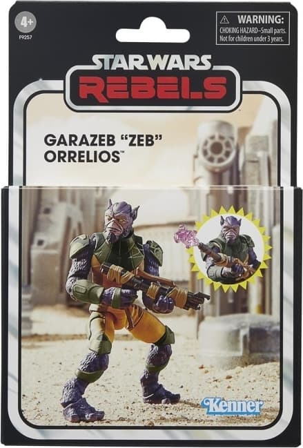Star Wars The Vintage Collection 3.75 Inch Deluxe Figure Garazeb Zeb Orrelios
