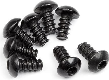 HPI Tp. Button Head Screw M3X6Mm (Hex Socket/8Pcs)