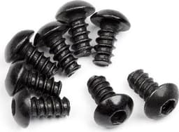 HPI Tp. Button Head Screw M3X6Mm (Hex Socket/8Pcs)