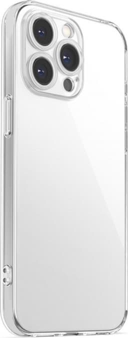 Slank TPU-etui til iPhone 15 Pro Max, gennemsigtig