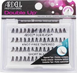 Ardell Double Up Individual Knot-Free Tapered Short Black