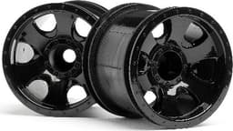 HPI Warlock Wheel Black (2.2In/2Pcs)
