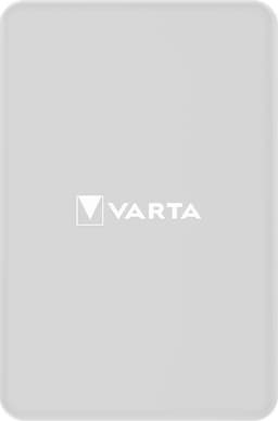 Varta Mag Pro trådløs powerbank 10.000 mAh - hvid udgave