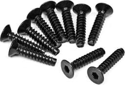 Tp. Flat Head Screw M4X18Mm (Hex Socket/10Pcs)