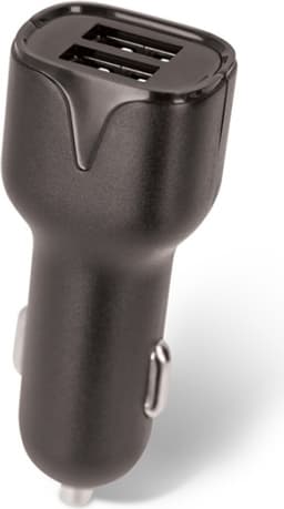 Setty autolaturi 2 x USB-liitäntä 1.4A, musta