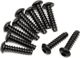 Tp. Button Head Screw M3X12Mm (Hex Socket/10Pcs)