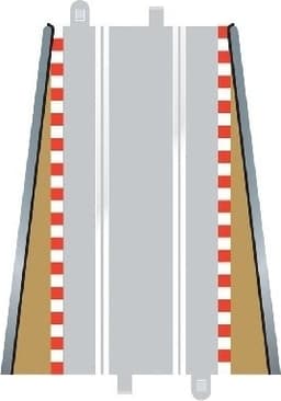 Scalextric Grenser og barrierer - inn-/utkjøring (for C8205)