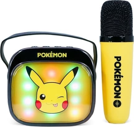 Pokémon Karaokehøjttaler med Mikrofon ""Pikachu"" Popsing LED