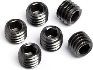 Set Screw M5X4Mm Black