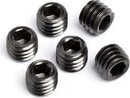 Settskrue M5X4Mm svart