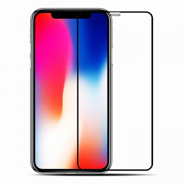 Skærmbeskytter af 9H hærdet glas til iPhone 14, sort