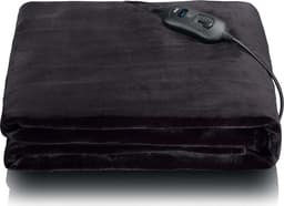 MELISSA Varmeplaid 180x130cm 120W Sort