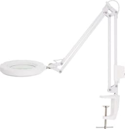 Nedis Forstørrelsesbordlampe | Linsestyrke: 3 Diopter | 6500 K | 6 W | 700 lm | Hvit