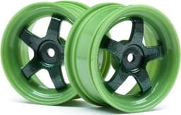 HPI Work Meister S1 Wheel Green 26Mm (0Mm Os/2Pcs)