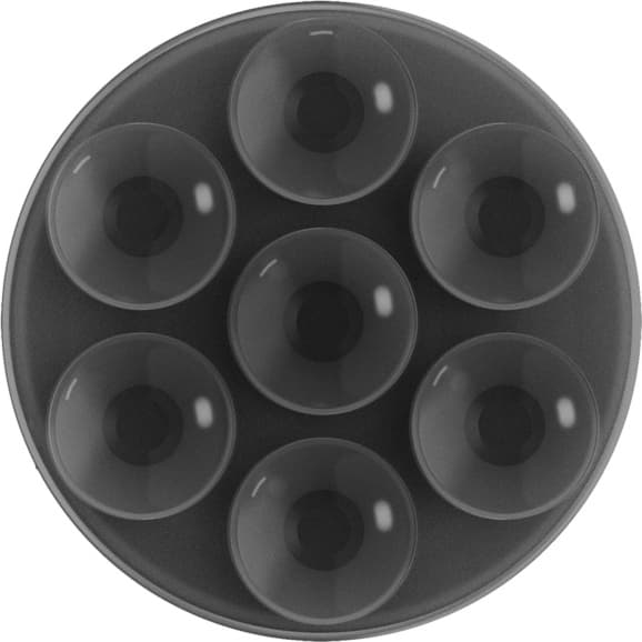 PopSockets Suck-Up Grip til MagSafe Translucent Black