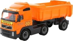 Volvo lastebil med tippbil 590x190x250mm